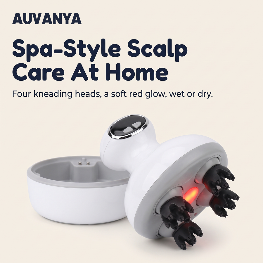 Auvanya 3-in-1 Scalp Massager