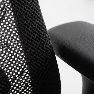 Pro Mesh Office Chair — mesh and armrest detail