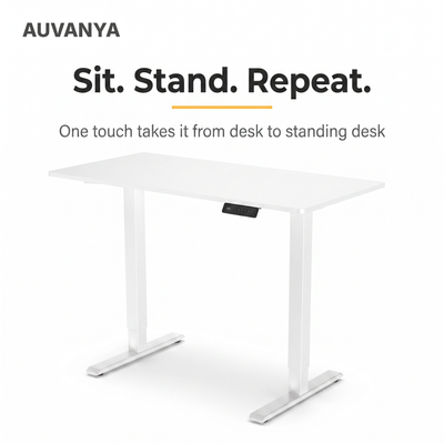 Auvanya Level — Sit/Stand Height Adjustable Desk