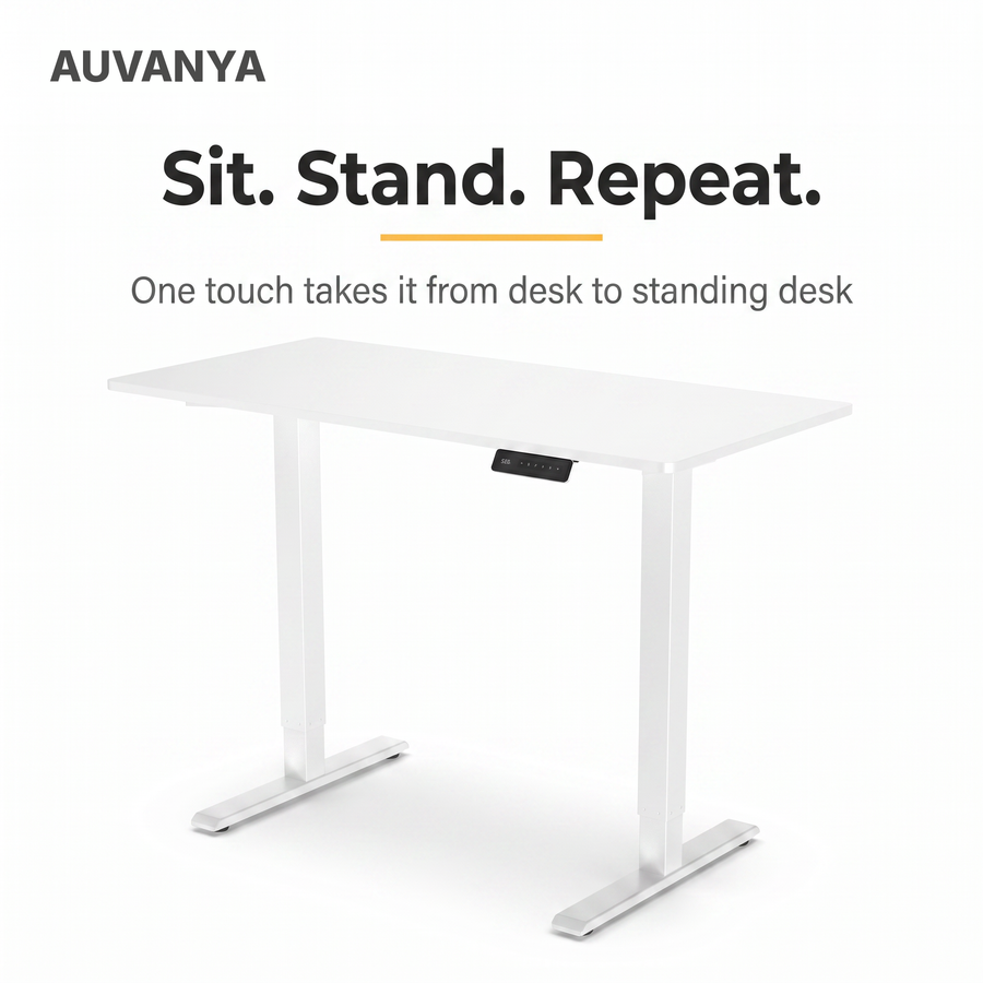 Auvanya Level — Sit/Stand Height Adjustable Desk