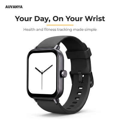Auvanya Smart Watch — Fitness Tracker