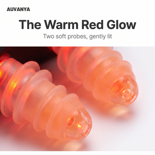 Red-Light Nasal Device — the warm red glow