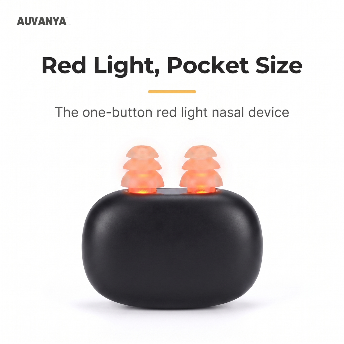 Red-Light Nasal Device — Red Light, Pocket Size