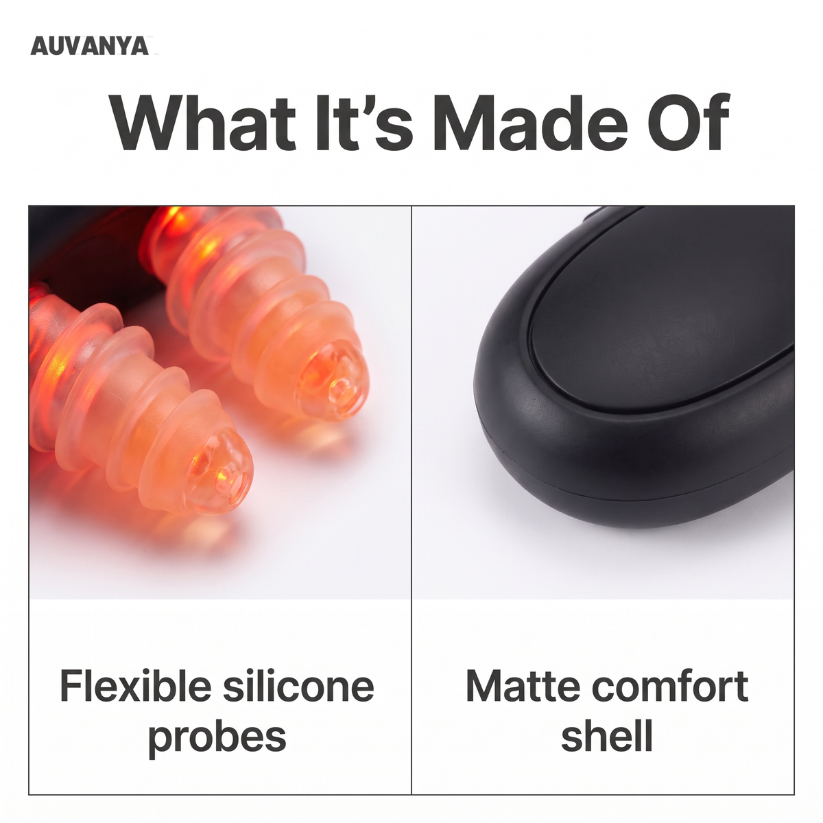 Red-Light Nasal Device — what it's made of
