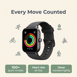 Every move counted — sport modes