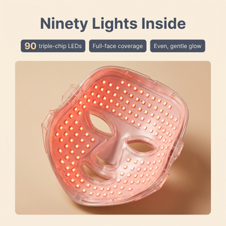Ninety lights inside